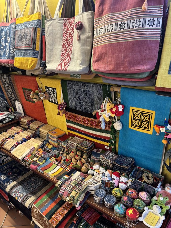 An Handmadeの店内・商品（ハノイ）