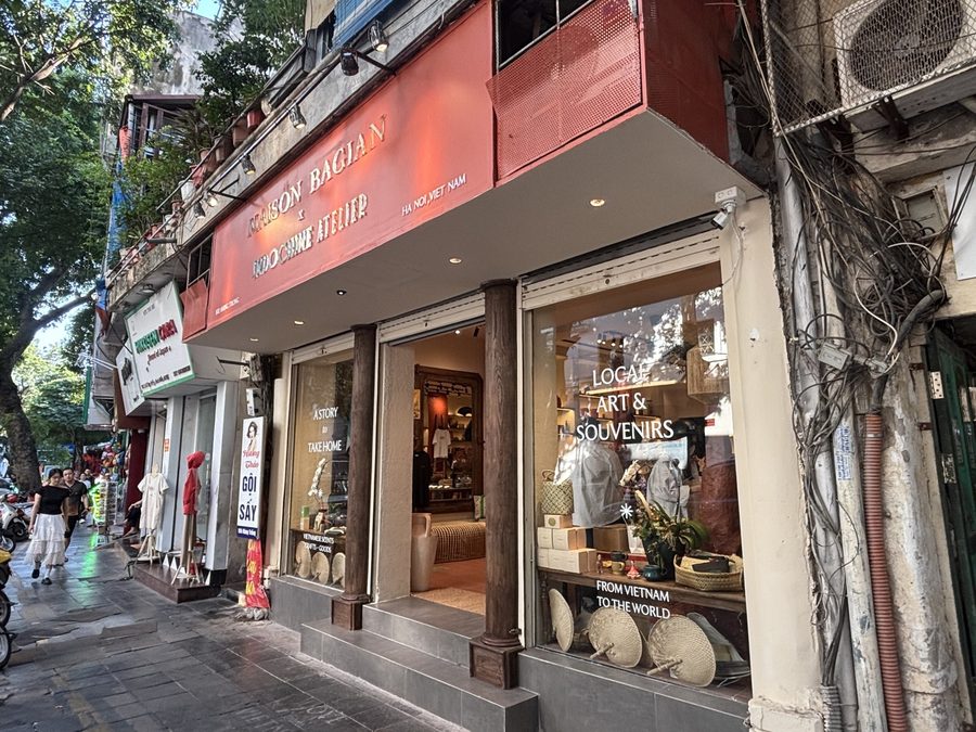 Maison Bagian × Indochine Atelierの店内・商品(ハノイ)