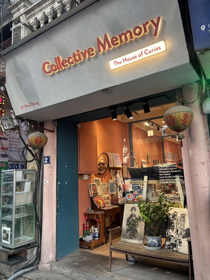 Collective Memory – The House of Curiosの店内・商品（ハノイ）