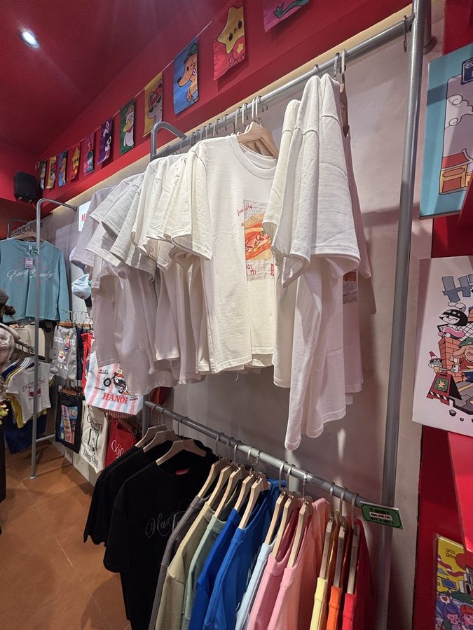 Gói Gém Creative Storeの店内・商品(ハノイ)