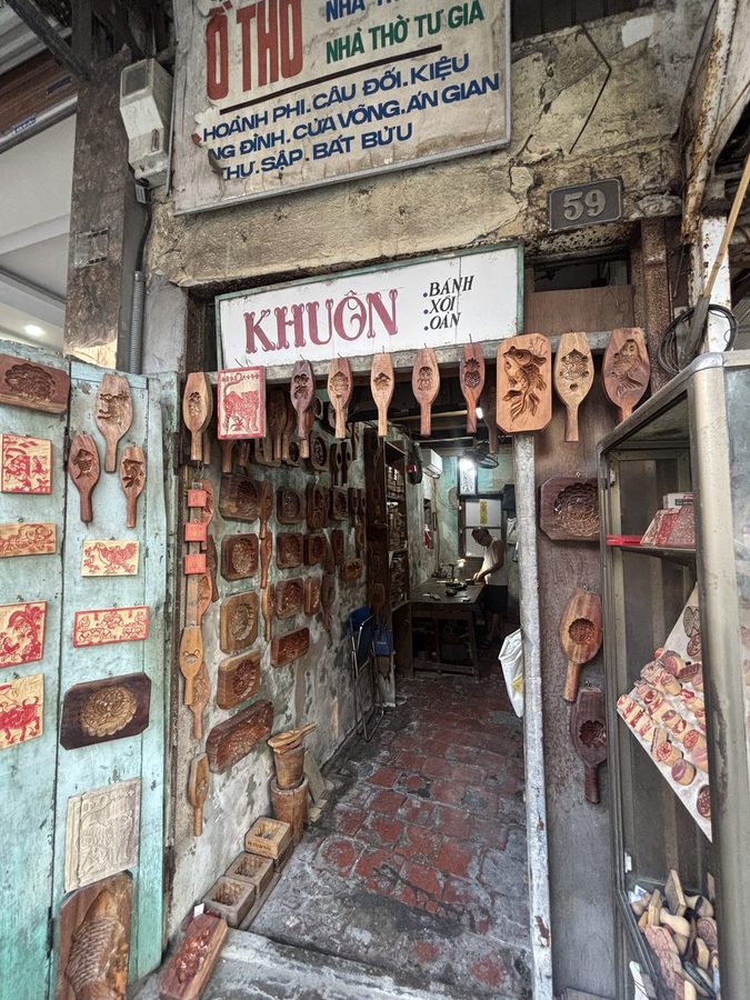 KHUÔNの店内・商品(ハノイ)
